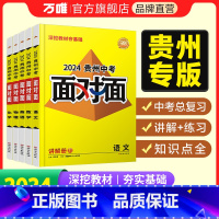 道德与法治 贵州省 [正版]2024面对面贵州语文数学英语物理化学道法历史初三总复习全套七八九年级初三中考真题辅导书资料