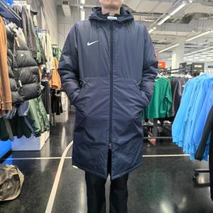 NIKE耐克连帽棉服运动休闲保暖长款男装外套CW6767-451 D