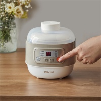 小熊(Bear)电炖锅 DDZ-A08D1 0.8L陶瓷内胆 迷你全自动婴儿bb煲粥锅 多功能宝宝煮粥锅燕窝 炖盅