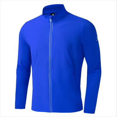 单风衣'979228148028尼氨四面弹上衣 激情兰(女)