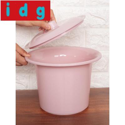 现代简约塑料卫生痰盂带盖加厚儿童坐便器老人便盆宝宝小尿桶夜壶小孩