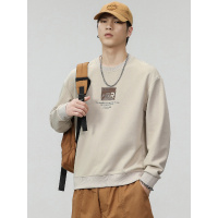 重磅卫衣男款春秋潮牌宽松套头上衣男新款圆领长袖春季打底衫