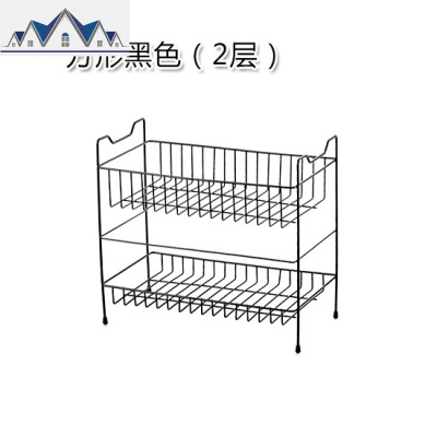 铁艺桌面置物架多功能厨房调味料架子调味品收纳架家用多层调料架 三维工匠