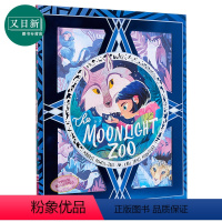 [正版]Karl James Mountford :月夜下的动物园 The Moonlight Zoo 亲子绘本 低幼