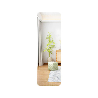 翌嘉YJ-CYJ-34 全身镜家用家用可移动等身墙面女装店试衣舞蹈化妆落地镜 白色 800*1800