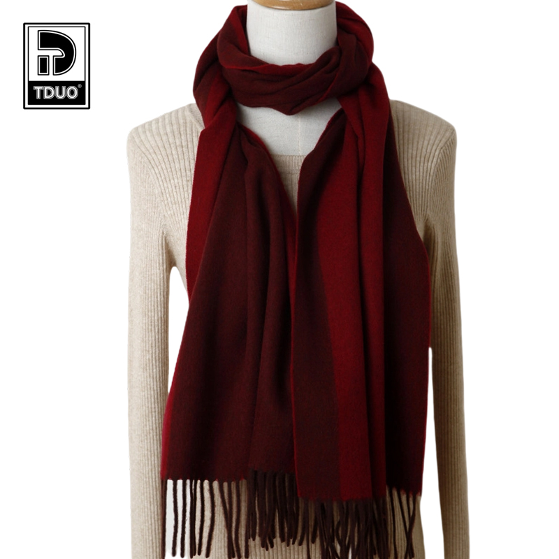 TDUO保暖纯色羊羔毛围巾CC27 条