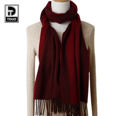 TDUO保暖纯色羊羔毛围巾CC27 条