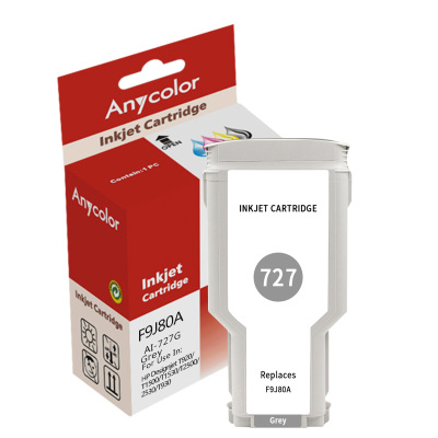 欣彩 727号墨盒 AI-727G 灰色 F9J80A 适用惠普HP Designjet T920 T1500 T153