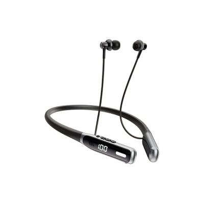 纽曼G1 运动蓝牙耳机挂脖式 K歌耳返无线跑步游戏通话降噪背书耳机颈挂式半入耳长续航适用华为小米