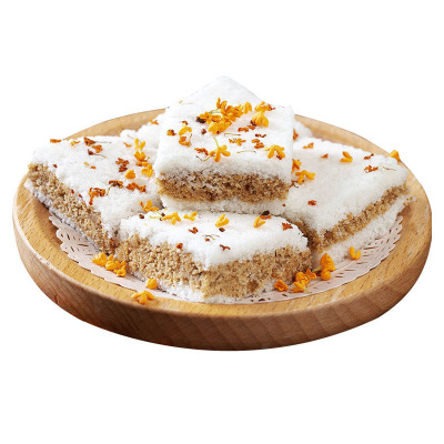 温州特产桂花糕250g短保糯米糕多口味点心零食品原味250g250g