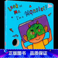 亲子游戏面具书:I'm A Monster(吴敏兰推荐) [正版]100元5件 英文原版儿童经典绘本My Mum/My