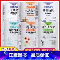 代数+几何 (2本) 八年级/初中二年级 [正版]华东理工 周计划初中七八九789年级初中课外文言文阅读高效训练名著阅读