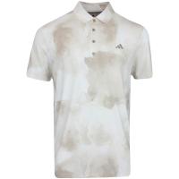 Adidas男士透气弹力高尔夫运动T恤 时尚烟雾印花设计