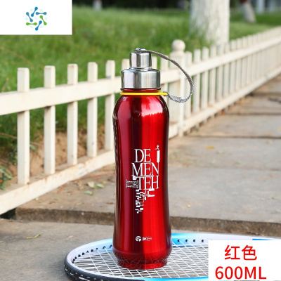 保温杯大容量男女1000大号儿童不锈钢水壶800户外运动旅行便携三维工匠1000蓝色