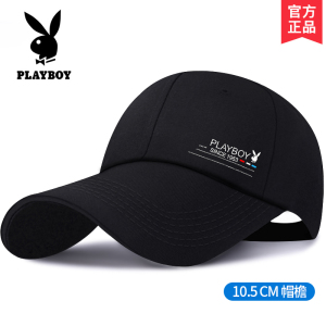 花花公子棒球帽子男士潮牌春秋冬季2024新款大头围遮阳防晒鸭舌帽