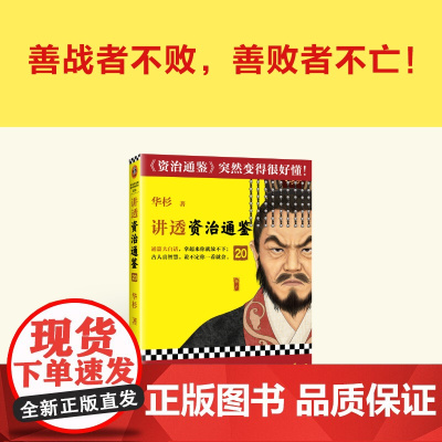 讲透资治通鉴20 华杉 著 历史