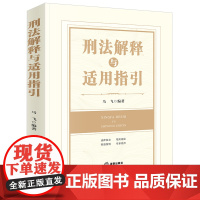 2023新书 刑法解释与适用指引 马飞 编著 法律条文 相关规定 权威案例 专家观点 刑法修正案十一刑事立法文件 司法解