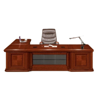 大央班台/办公桌B-06281P 2800W*1150D*760H 办公桌员工位单人办公桌组合简约现代办公室老板桌子