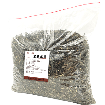 乐一香毛茶茉莉花茶(银芽)1kg袋装