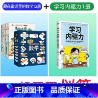 ★[共13册]藏在童话里的数学+学习内驱力 [正版]藏在童话里的数学绘本12册 一二年级数学启蒙绘本好玩儿的数学注音版幼