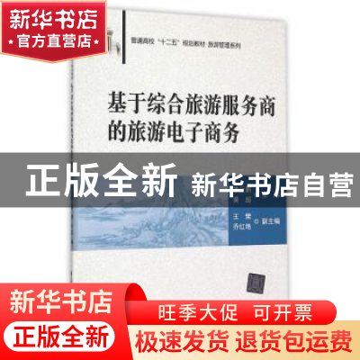 正版 基于综合旅游服务商的旅游电子商务 李云鹏,黄超主编 清华
