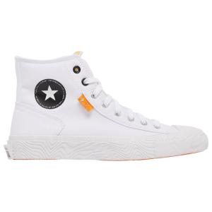 匡威(CONVERSE)高帮帆布复古板鞋太空风格运动鞋创新设计舒适防滑 White/Black 46.5