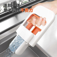 折叠迷你小拖把手持海绵吸水家用桌面免手洗卫生间懒人擦桌神器