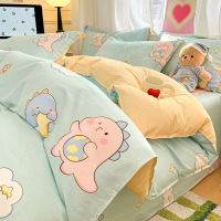 儿童卡通纯棉被套单件150x200x230单人被罩全棉2026新款被单1.5米_592