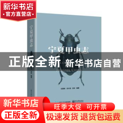 正版 宁夏甲虫志 任国栋 电子工业出版社 9787121370441 书籍