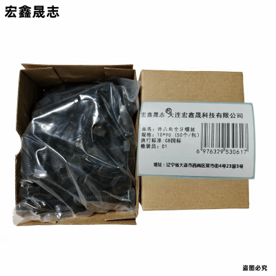 宏鑫晟志 外六角全牙螺丝8级 10*90 (50个/包)单位:包