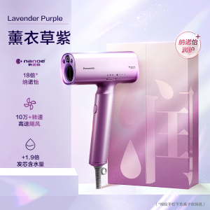 松下(Panasonic)高速吹风机家用大功率电吹风速干吹风筒纳诺怡负离子护发不伤头发节日礼物送女生NX71