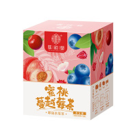 谯韵堂 蜜桃蔓越莓茶100g/盒
