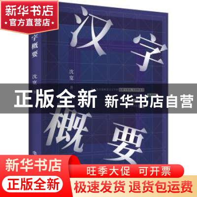 正版 汉字概要 沈宽 编著 上海书店出版社 9787545814002 书籍