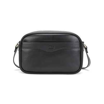 LONGCHAMP珑骧女士LONGCHAMP1980系列牛皮单肩斜挎包相机包小号10107HTC001-黑色