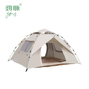 劲脉 野营帐篷 米白色-200*200*135CM 顶