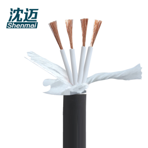 沈迈 铜芯软电线 TRVV-4*0.75平方(100米)捆