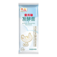 金龙鱼发酵面系列活性发酵圆挂面800G 家庭夜宵早餐汤面拌面面条