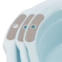 TTYOOP SJ-8503 脸盆加厚加高款 26*37.5*13cm (计价单位:个) 蓝色