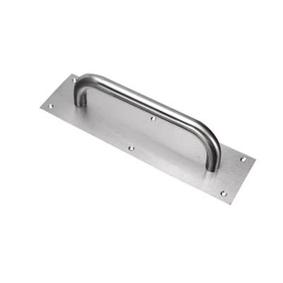筑筠 不锈钢明装拉手 通道门指示牌扶手 加厚消防逃生门把手 80*300mm大方拉手
