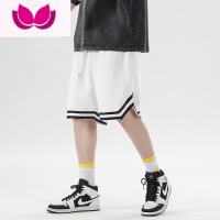 七斓篮球短裤男运动宽松夏季潮牌男生速干美式训练冰丝休闲裤子五分裤