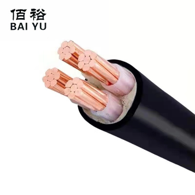 佰裕 铜芯铠装电缆 ZC-YJV22 0.6/1KV 4*35 米