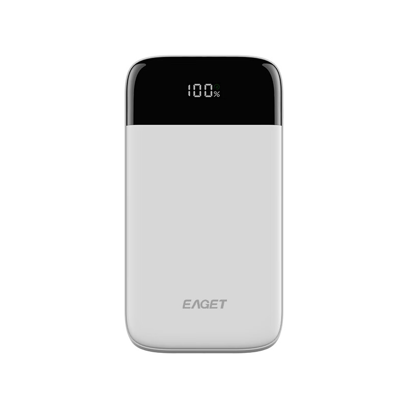 忆捷 快充电源锂电池 20W 10000毫安3接口便携式 EQ20白色