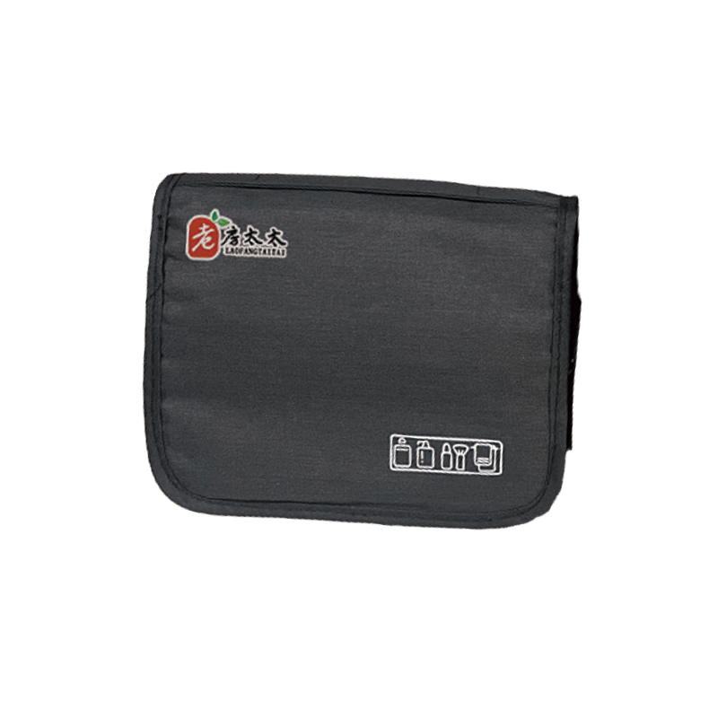 老房太太 防水挂钩洗漱包 旅行化妆包 浴室用品大容量便捷出行布艺袋包 颜色备注 F189/个