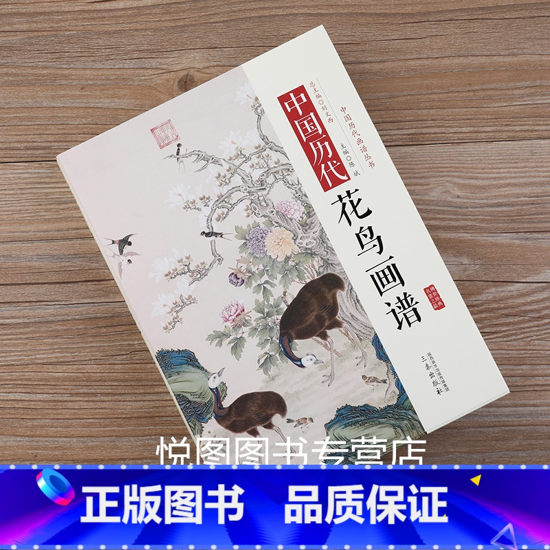 中国历代花鸟画谱 [正版]全10册中国历代经典画谱 山水梅兰竹菊花鸟仕女风俗白描明清写意鞍马释道人物画谱唐宋元明清国画画