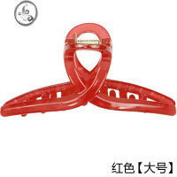 JiMi韩国简约法式后脑勺抓夹盘发大号发夹发量多