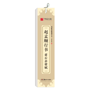 醉染图书近距离临摹字卡:赵孟頫行书·前后赤壁赋9787535695338