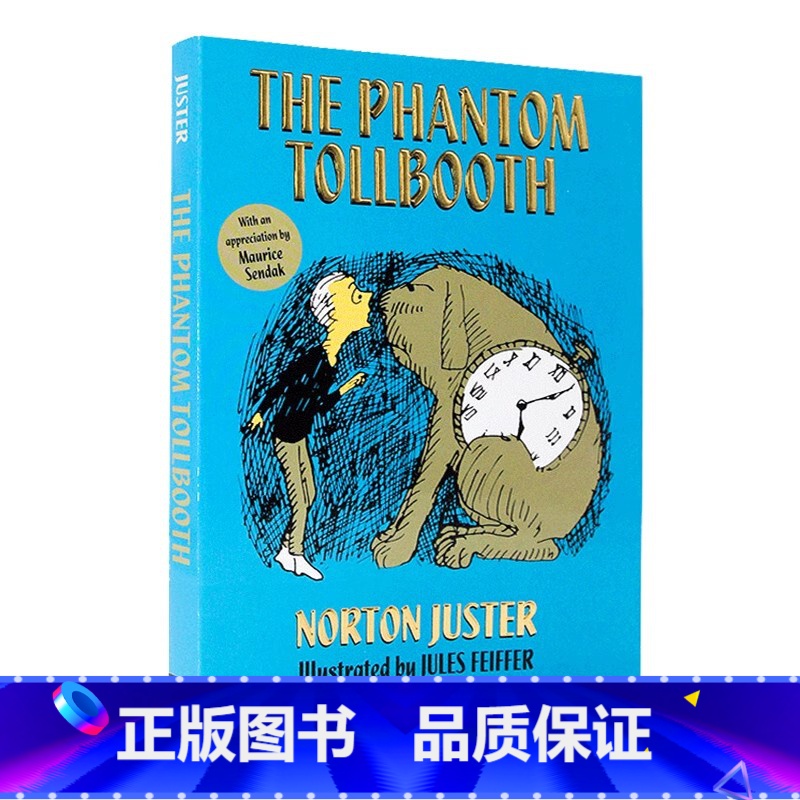 神奇的收费亭 [正版]神奇的收费亭 The Phantom Tollbooth 英文原版 幻象天堂/幽灵收费站 获奖儿童