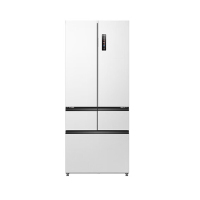 美菱 BCD-509WPU9CZX冰川白 法式五门双开门59.9cm超薄平嵌双系统制冰一级风冷冰箱