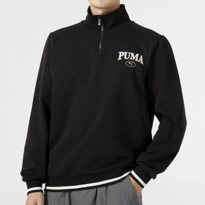 彪马(PUMA)男装 新款跑步健身训练运动服户外时尚舒适透气休闲卫衣套衫681527-01 ZP