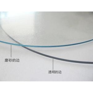 美帮汇机器裁剪软质玻璃圆形桌布防水免洗餐桌垫塑料茶几布水晶板台布